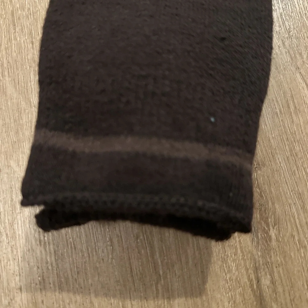 Zara Men's Brown Socks‎ Cotton Blend Crew 1 Pair Cushioned Medium (6-9) NWT